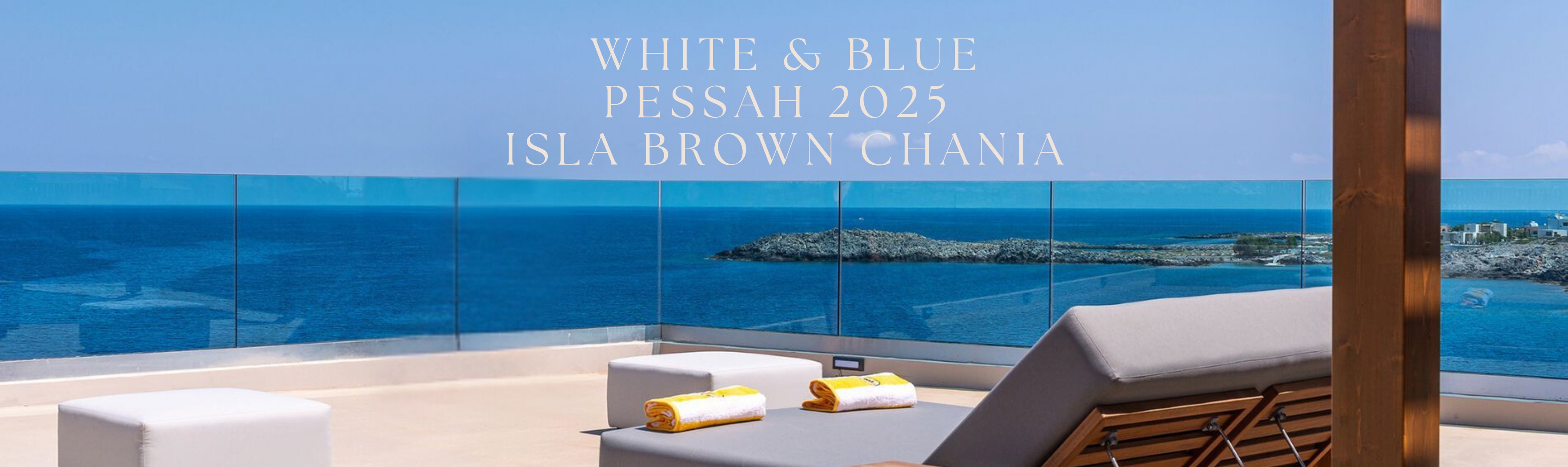 PESSAH WHITE AND BLUE