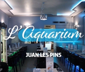 Restaurant Cacher L'aquarium Juan Les Pins - logo