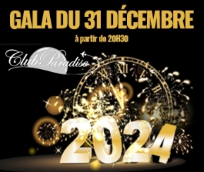 Réveillon cacher du 31 Décembre Club Paradise Gala du 31 Décembre - logo