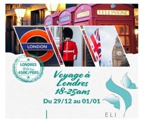 Voyages Cacher Eli  Londres 18/25 ans - logo