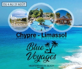 Voyages Cacher Blue Voyages à Limassol Chypre - logo