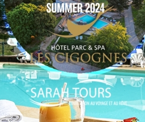 Voyages Cacher Sarah Tours Summer 2024 Hôtel Parc & SPA les Cigognes - logo