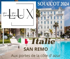 Voyages Cacher Lux Souccot San Remo - logo