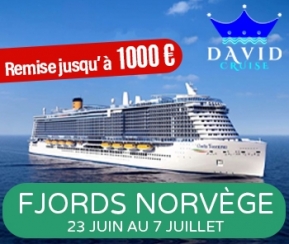 Dès 2590€. David cruise. Les Fjords - 1