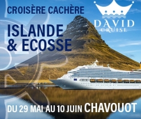 Voyages Cacher 29 juin. Islande & Ecosse. David Cruise - logo