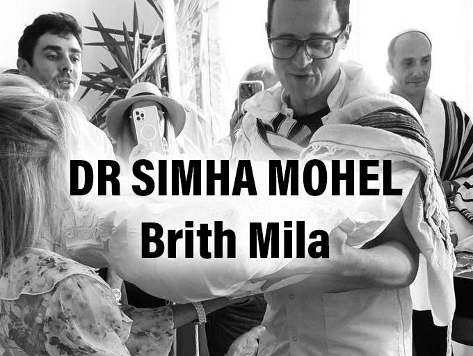 cover Dr Simha Mohel  - BRITH MILA