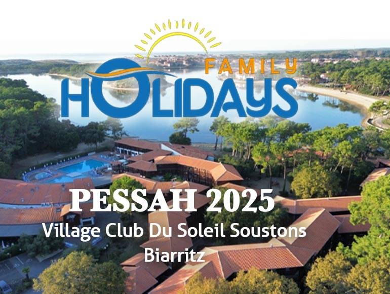 cover Pessah avec Family Holidays